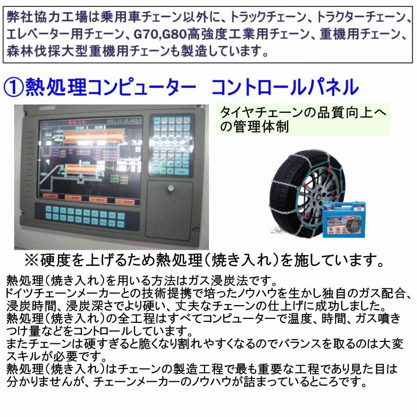 インヴェルノ スタンダード タイヤチェーン IS140 IS150 IS160 ミニバン 165/65R15 185/65R15 他 13mm 金属 ジャッキアップ不要
